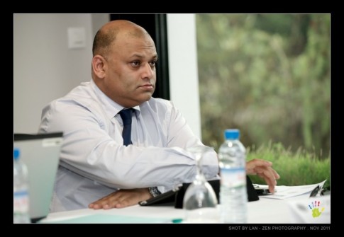 Le Président de Zone 271, le Lions MJF Vinay RAMJIT